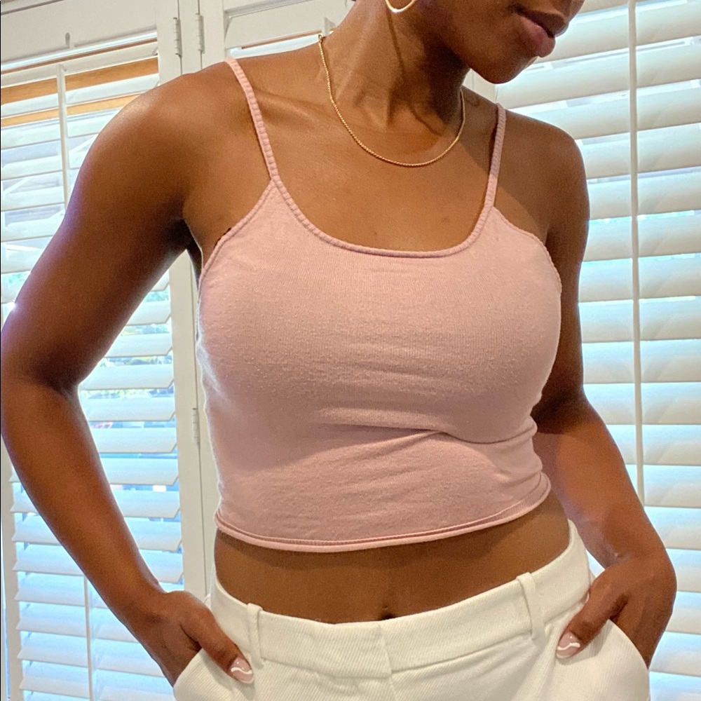 Glamorous |  Blush crop top